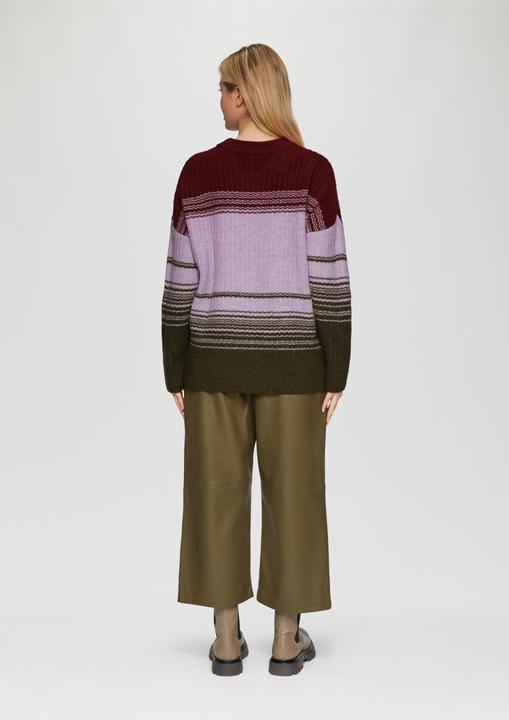 Image du produit S.Oliver Strickpullover Gestreifter Strickpullover im Relaxed Fit (50)
