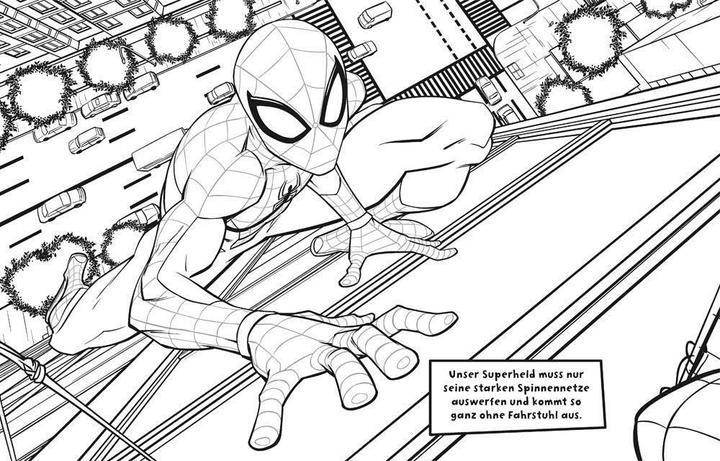 Actual product image MARVEL Spider-Man Unendlicher Malspass