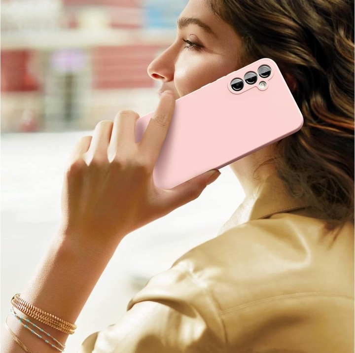 Produktbild Screenguard Samsung Galaxy A34 5G Liquid Silicone Case Hülle (Samsung Galaxy A34 5G)