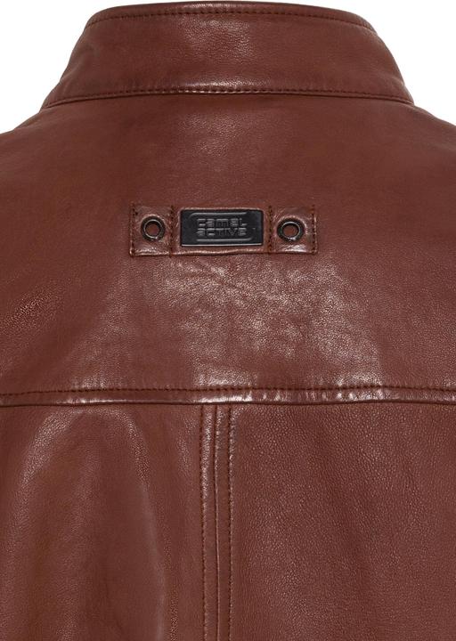 Actual product image Camel Active Leather blouson with stand-up collar (48)