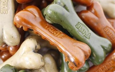 Image du produit Trixie denta fun veggie bot honingraat assorti (40 pcs, 2600 g)