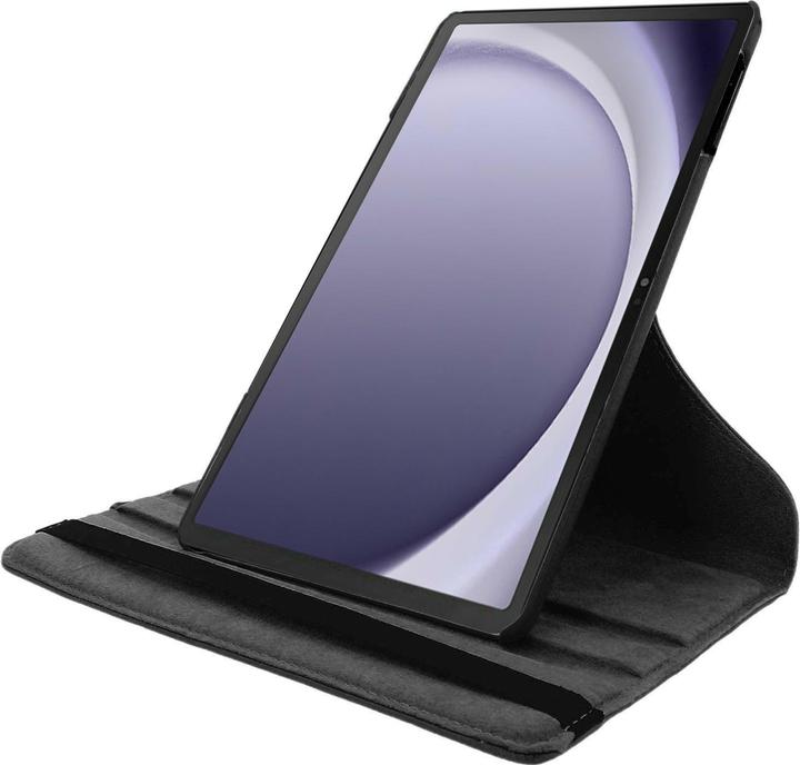 Produktbild Akashi 360 Rotating Folio Case Black Stand Position For Samsung Galax (Galaxy Tab A9)