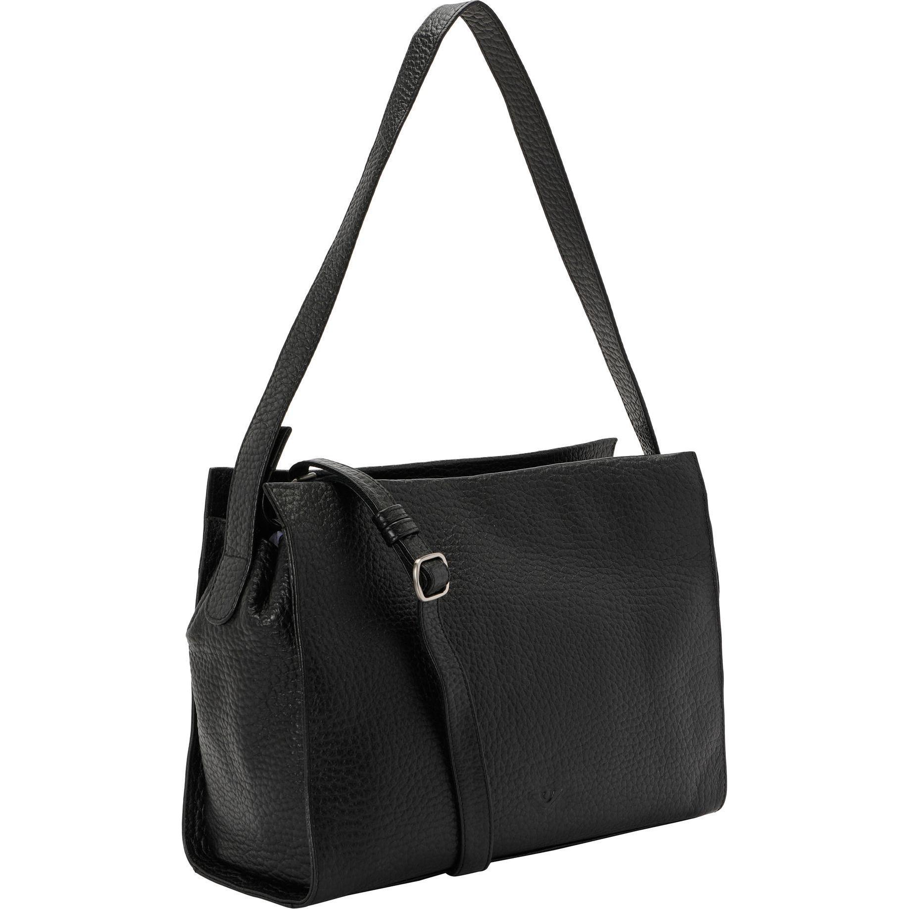 Thumbnail - Voi, Handtasche, Hirsch Zaira Schultertasche Leder 32 cm, Schwarz