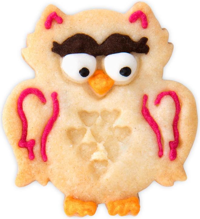 Actual product image Städter Embossing Cookie Cutter with Ejector Owl
