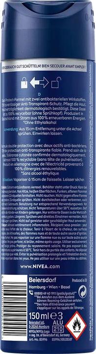 Actual product image NIVEA MEN Dry Active Spray (Spray, 150 ml)