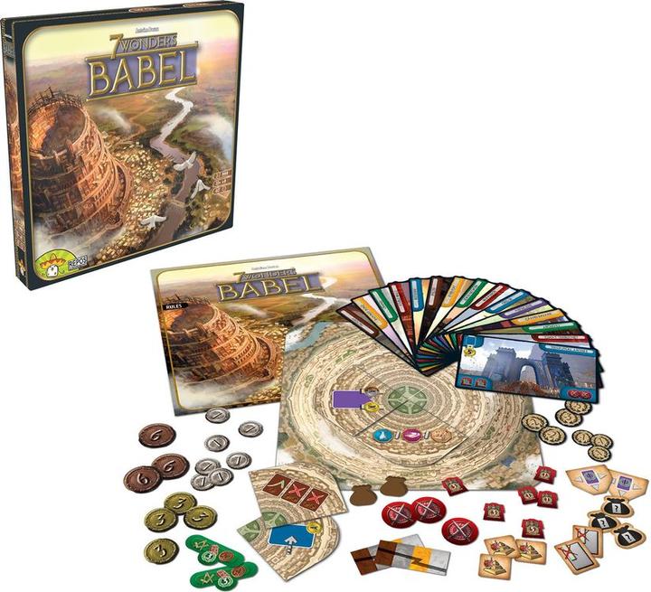 Produktbild Asmodée 7 Wonders Classic Bundle (Deutsch, 3 - 7 Spieler)