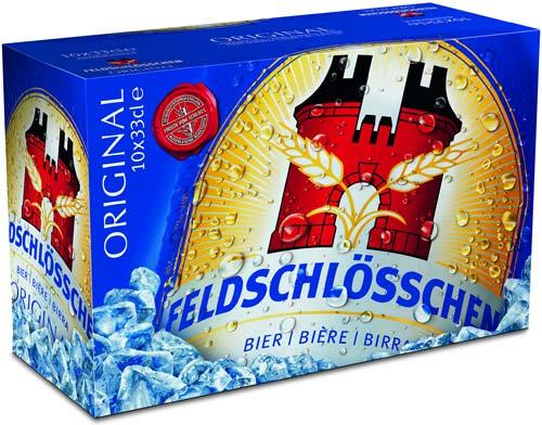 Image du produit Feldschlösschen Original Lager Beer (10 x 33 cl)