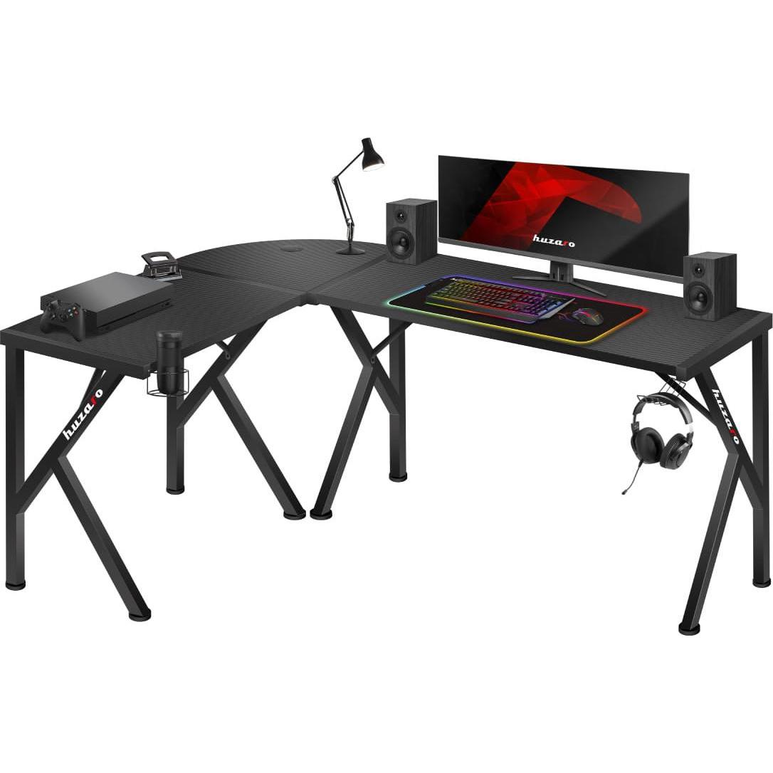 Huzaro Hero 6.3, Gaming Tisch, Schwarz