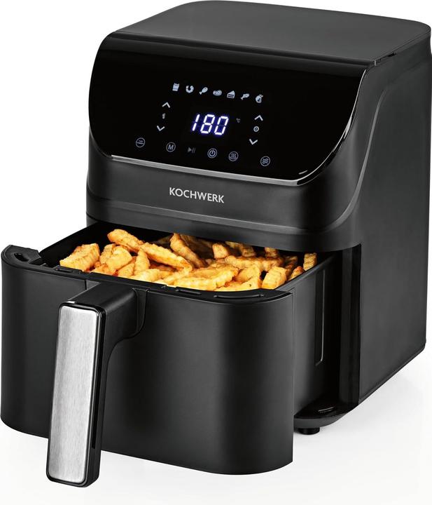 Kochwerk Digitale Heissluftfritteuse mit Touchscreen