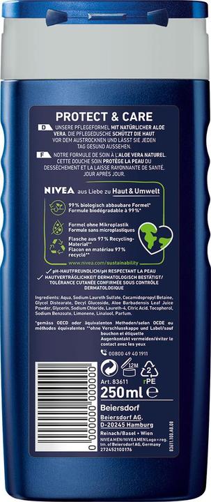 Produktbild NIVEA MEN Hydro Care Pflegedusche (250 ml)