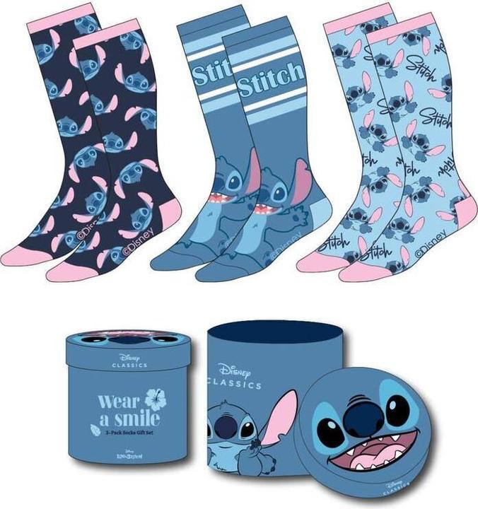 Immagine prodotto Cerda STITCH - Head - Confezione da 3 paia di calze (misura 36-43) (confezione da 3, 36, 43)