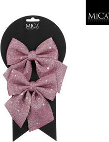 edelman Schleife Lila 2 Stück - L12Xb13Xh1Cm (2x)