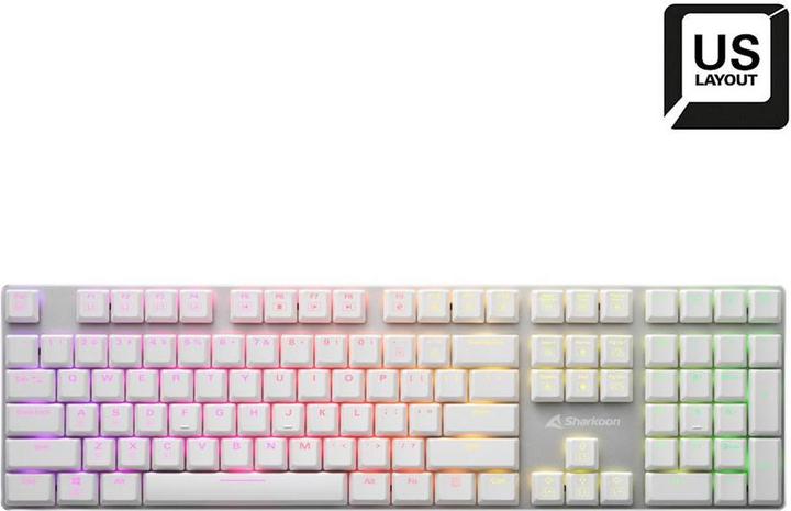Image du produit Sharkoon purewriter rgb clavier gaming (US, Filaire)