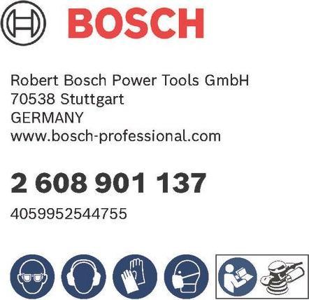 Image du produit Bosch Professional Zubehör EXPERT C470 Papier abrasif multi-trous pour ponceuse excentrique, 150 mm, G 80, 50 pcs. (80)