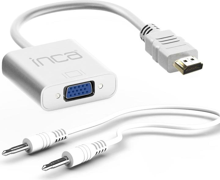 Inca Adapter IHTV-7TB HDMI > VGA St. + USB Audio, 1080P, WS retail (HDMI, USB)