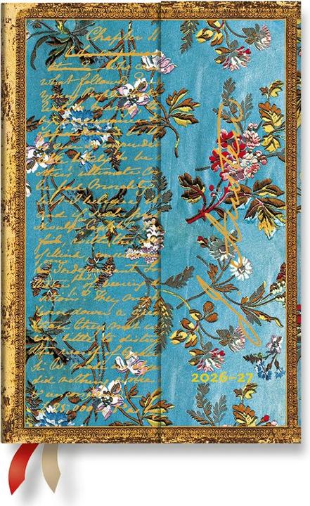 Paperblanks PAPERBLAN Agenda Persuasion Mini 26/27 DF2023-4 1W/2S 13M FR HOR HC 9.5x14cm (1 Woche / 2 Seiten)