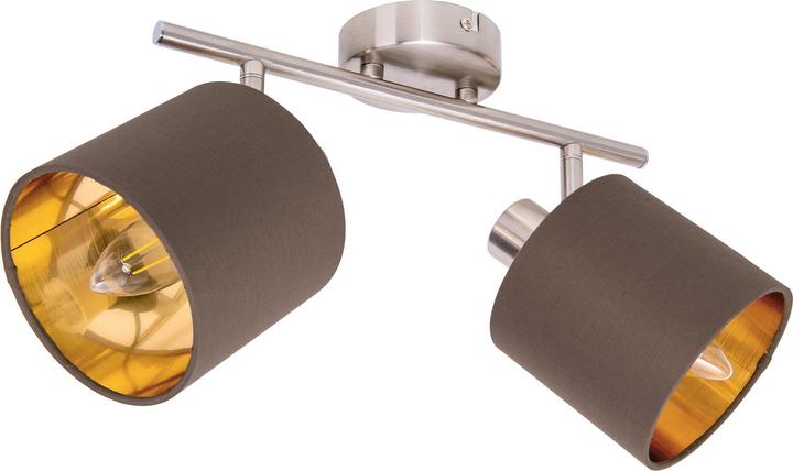 Actual product image Näve 2pcs ceiling lamp spot Maron (E14)