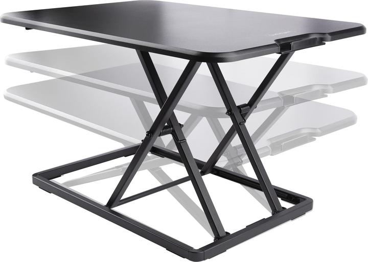 Actual product image StarTech com LAPTOP-SIT-STAND, Noir, 45 - 405 mm, 40,5 cm, 8 kg, Acier, 470 mm