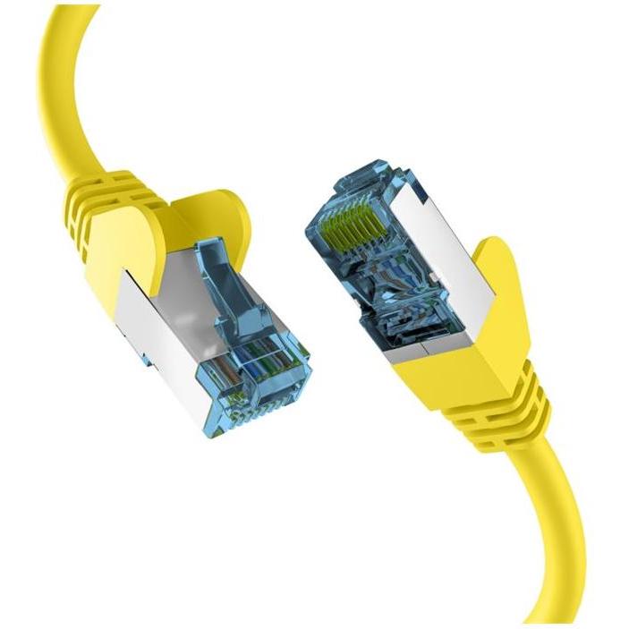 M-Cab CAT7 GIALLO 5M CAVO GREZZO RJ45 (S/FTP, CAT7, 5 m), Cavo di rete