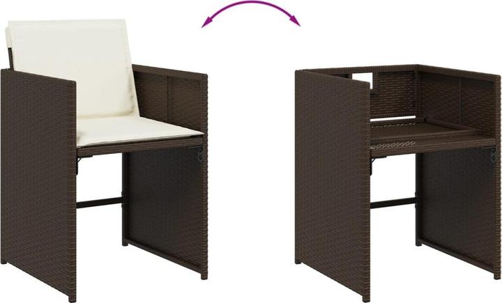 Produktbild vidaXL Garten Essgruppe