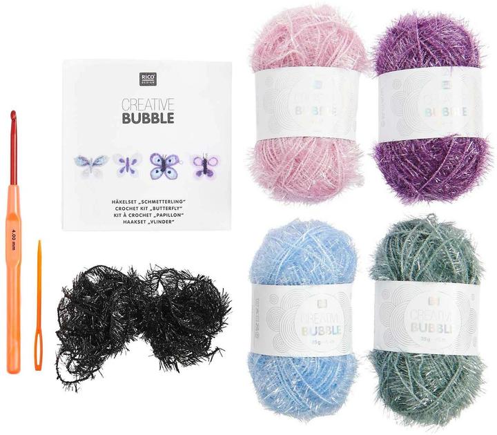 Actual product image Rico Design Häkelset Bubble Schmetterling