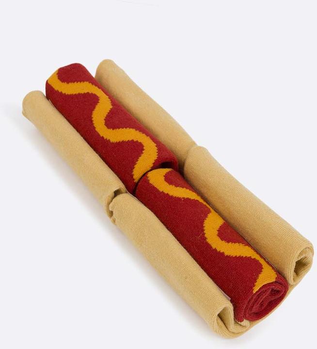 Produktbild Eat My Socks Hot Dog Socken (Einzelpack, One Size)