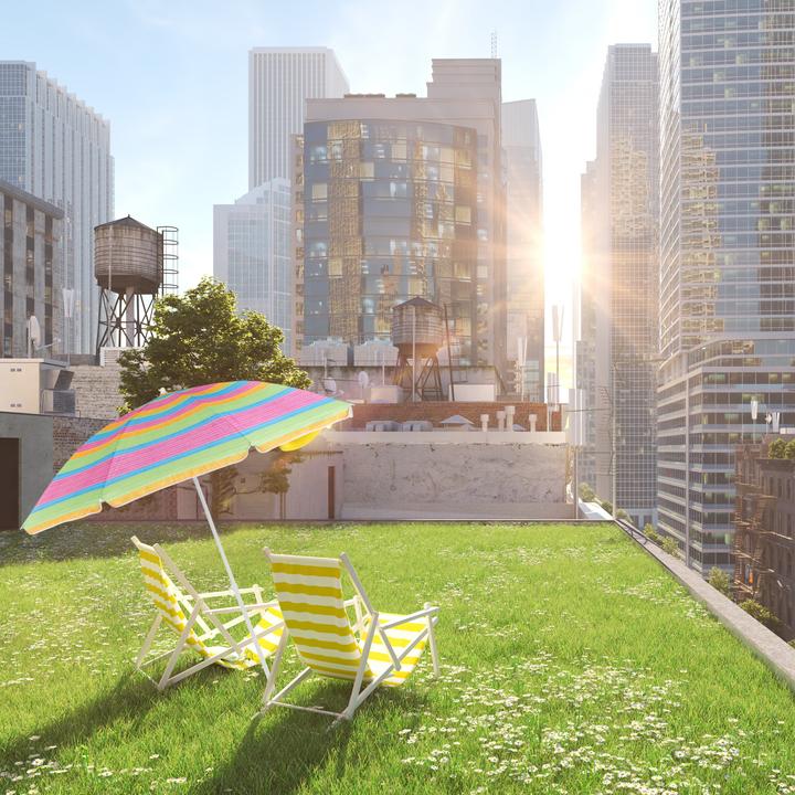 Image du produit Relaxdays Parapluie de plage (1.70 m)