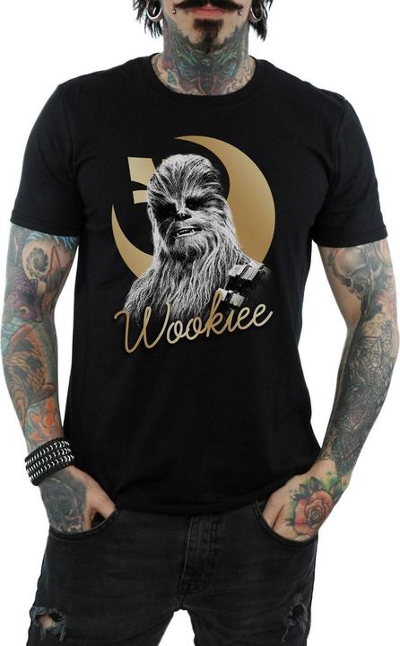 Produktbild Star Wars The Last Jedi Gold Chewbacca TShirt (S)