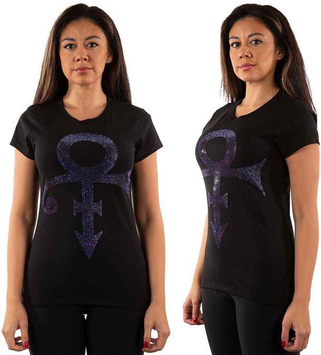 Produktbild Prince Purple Symbol Diamante (Girlie) (M)