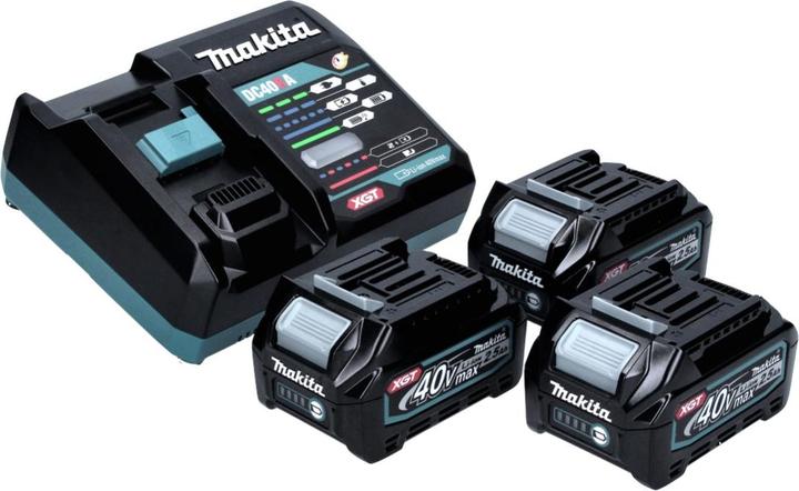 Produktbild Makita Akku Starter Set 40 V max. mit 3x BL 4025 Akku 2,5 Ah XGT ( 3x 191B36-3 ) + DC 40 RA Schnell (40 V)