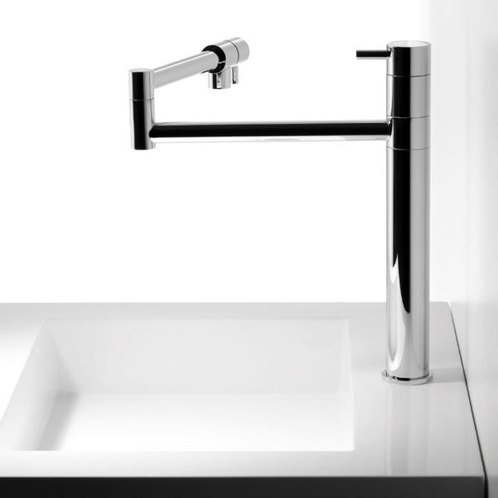 Actual product image Steinberg 100 series kitchen faucet, swivel, projection 420mm, 1001490
