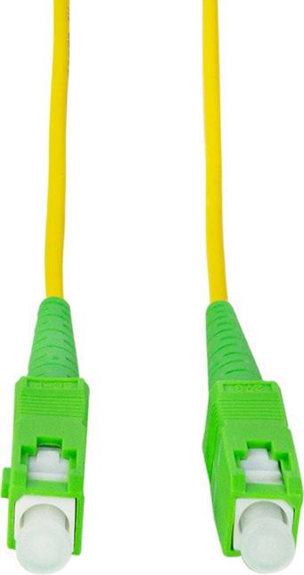 Produktbild LogiLink LWL Patchkabel, 2x SC-Simplex, OS2, 3.0 m, gelb SC-Simplex Stecker (3 m)