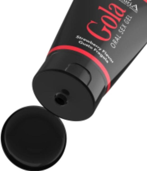 Produktbild Luxuria Gola Oral Pleasure Strawberry Edible Oral Pleasure Gleitmittel auf Wasserbasis Strawberry Fla (50 ml)