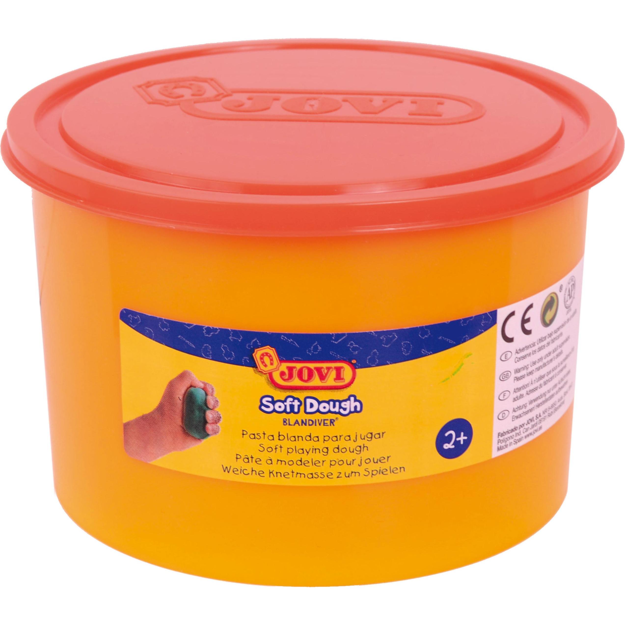 Jovi Knetmasse Soft Dough Blandiver orange VE=460g Dose