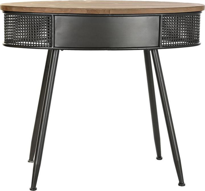 Image du produit DKD Home Decor Console 90,5 x 39 x 78 cm Fir Black Metal Brown