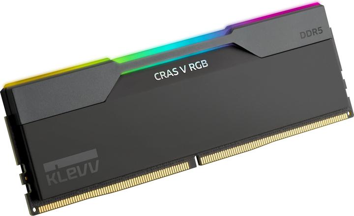 Immagine prodotto Klevv 64GB (32GBx2) CRAS V DDR5 6000Mhz Black Kit (2 x 32GB, 6000 MHz, RAM DDR5, DIMM)