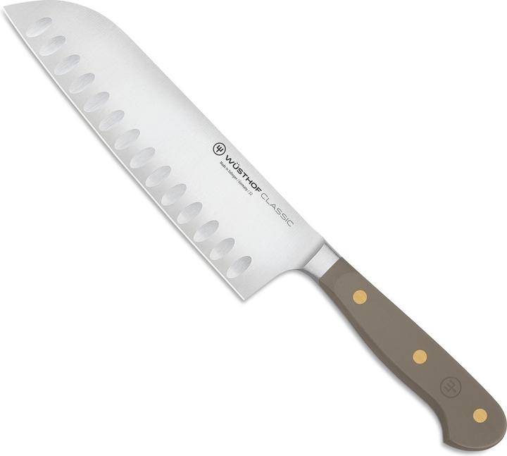 Actual product image Wüsthof Santuko knife dark grey chequered (17 cm)