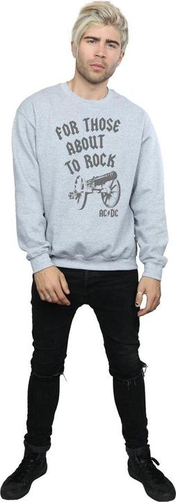 Immagine prodotto AC/DC Felpa uomo For Those About To Rock Cannon in cotone (3XL)