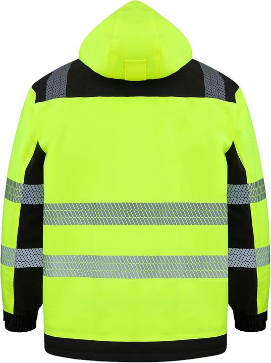 Actual product image Korntex Hi-Vis Softshell Rain Jacket (XXL)