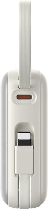 Produktbild Joyroom 22.5W Fast Charging Power Bank 10000mAh with Dual Cables - White (10000 mAh, 22.50 W, 38.50 Wh)