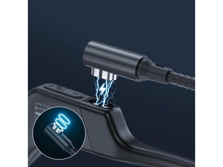 Produktbild PowerGuard 2-in-1 USB-C, USB-A zu Shokz OpenRun Kopfhörer Ladekabel (USB)