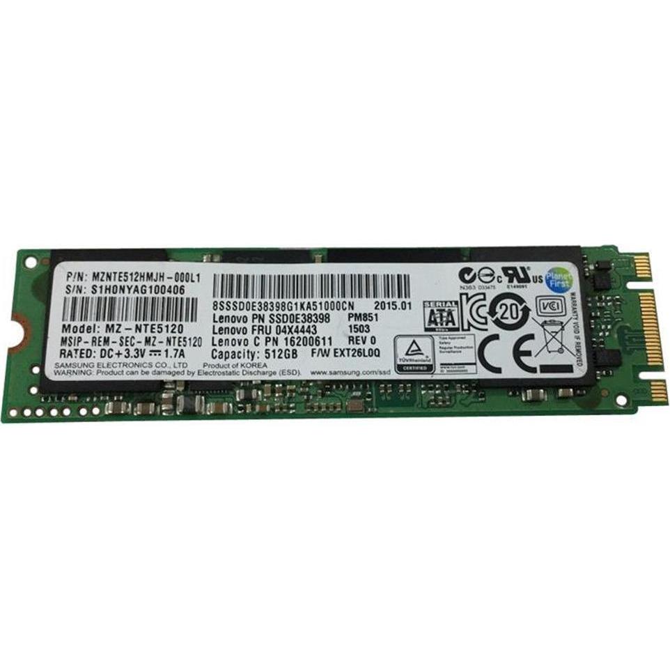 Lenovo SSD 512B M.2 2242 PCIe3x4 TOS (512 GB, M.2 2242), SSD
