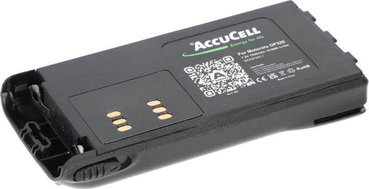 Image du produit AccuCell Batterie compatible avec Motorola GP320, GP340, GP360, HNN9008 1300-1500mAh