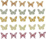 Immagine prodotto Rayher Pezzi sparsi farfalla "Bailee", 2 cm, 25 pezzi
