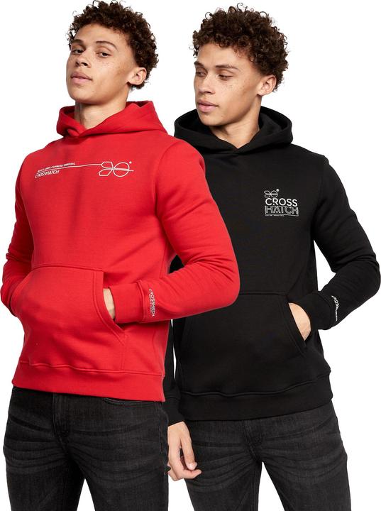 Produktbild Crosshatch Karver Kapuzenpullover (M)