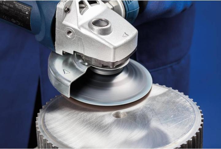 Immagine prodotto Pferd Disco abrasivo COMLICK in morbido vello CC Ø 125 mm A 280 per la pulizia e la satinatura delle mole (A 280)