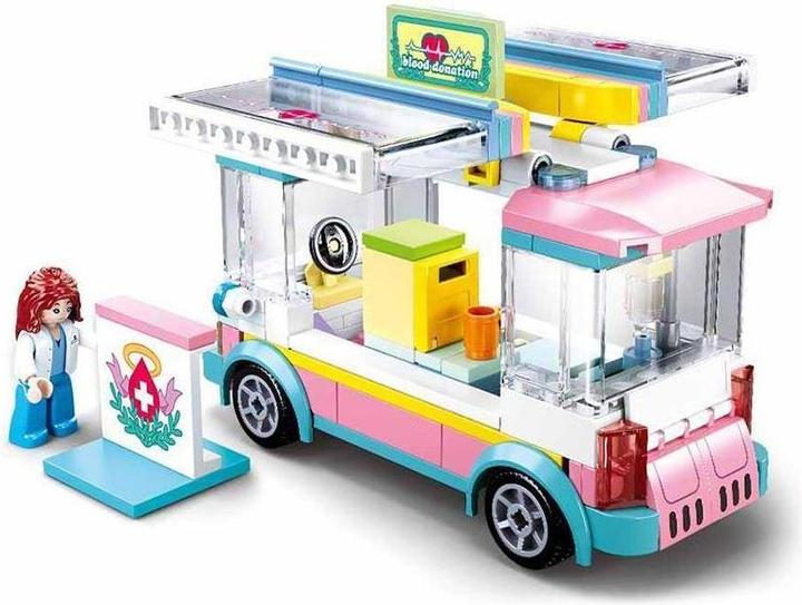Image du produit Sluban constructor, Blood donation bus, 195 det.