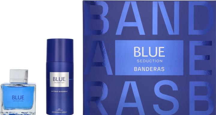 Produktbild Antonio Puig A. Banderas Blue Seduction Men Edt Spray 100 ml Sets (Eau de Toilette, 250 ml)