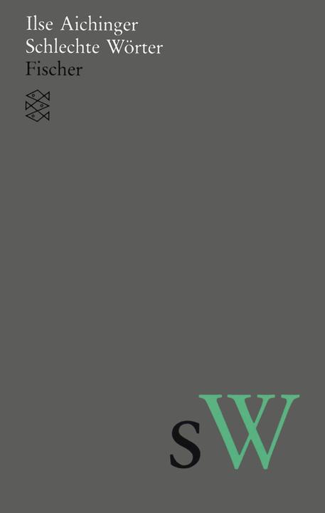 Produktbild Schlechte Wörter (Deutsch, Ilse Aichinger, 2007)