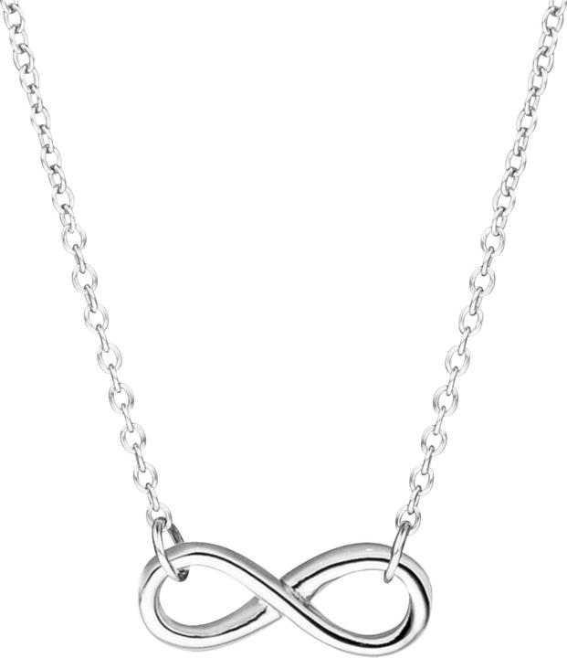 Immagine prodotto Glanzstücke München Catena Infinity da donna in argento Sterling 40,0 cm di base + 5,0 cm di estensione - 5954 (Argento, 40 - 45 cm)
